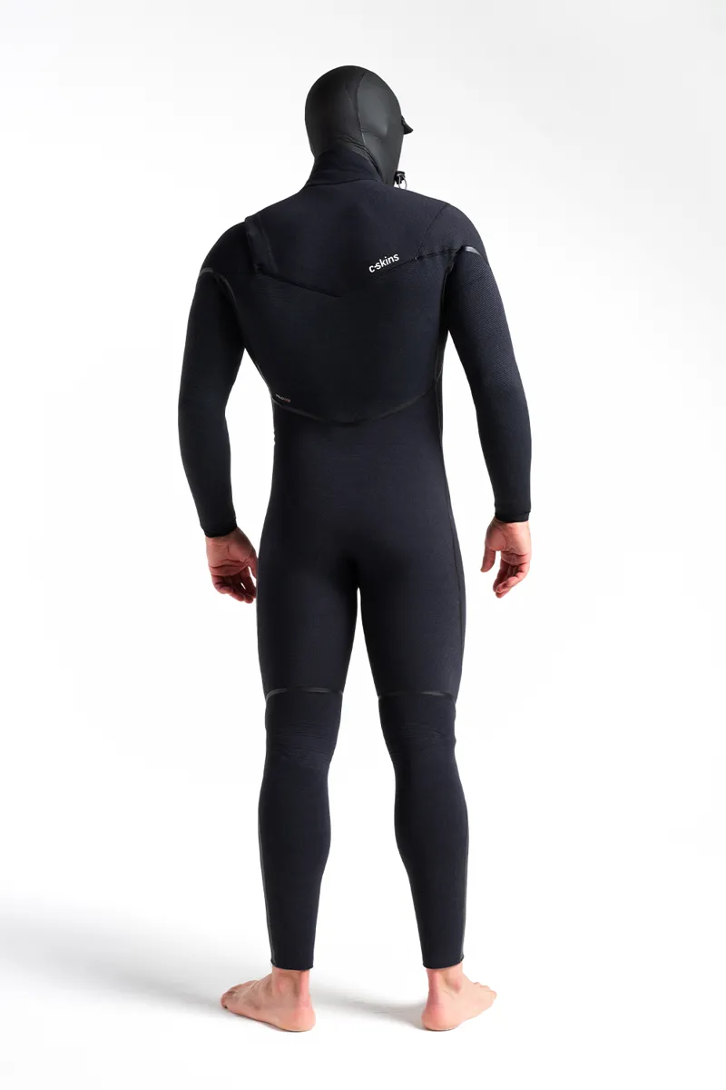 C-Skins Mens Wired 5/4 Hooded 2024 Wetsuit-1